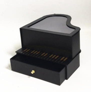Luxury Piano Flower Box with Chocolate Drawer for Valentine's Day Gifts - 图片 4