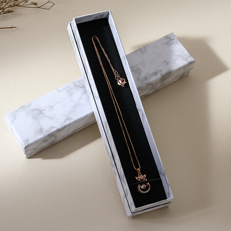 Elegant Long Jewelry Box for Watches, Bracelets and Necklaces - 图片 6