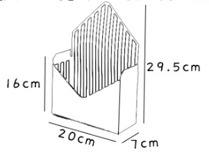 Envelope Flower Box with Patterned Lining, Luxury Floral Packaging Wholesale - 图片 6