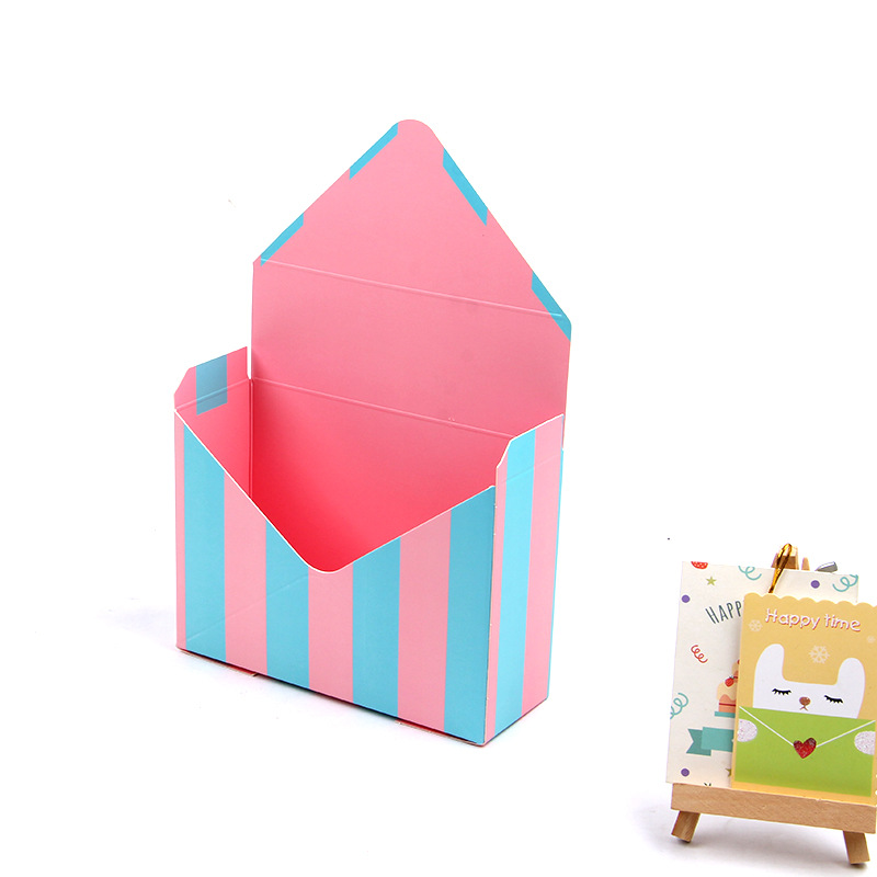 Envelope Flower Box with Patterned Lining, Luxury Floral Packaging Wholesale - 图片 8