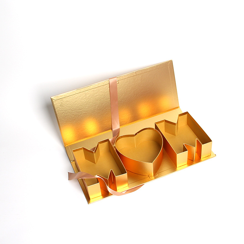 Mother's Day MOM Flower Box, Magnetic Alphabet Gift Packaging Wholesale - 图片 7