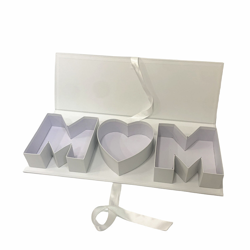 Mother's Day MOM Flower Box, Magnetic Alphabet Gift Packaging Wholesale - 图片 10