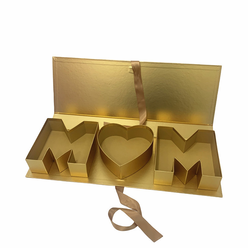 Mother's Day MOM Flower Box, Magnetic Alphabet Gift Packaging Wholesale - 图片 13